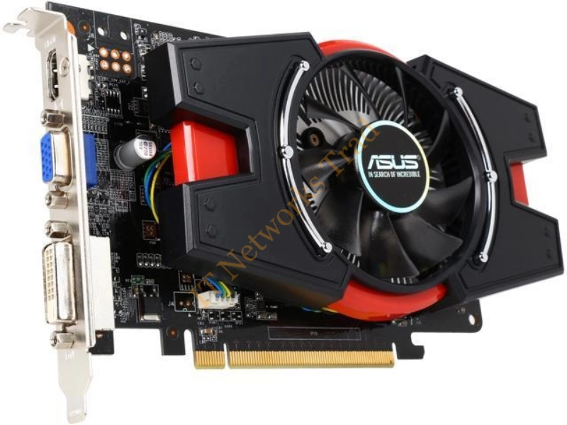 GTX650-E-1GD5 ASUS nVidia GeForce GTX 650 1GB GDDR5 128-Bit PCI Express 3.0 D-Sub DVI HDMI HDCP Support Video Graphics Card