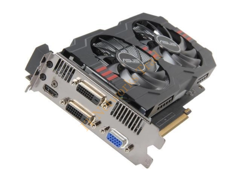 GTX650TI-1GD5 ASUS nVidia GeForce GTX 650 Ti 1GB DDR5 128-Bit PCI Express 3.0 D-Sub/ DVI/ HDMI/ HDCP Support Video Graphics Card