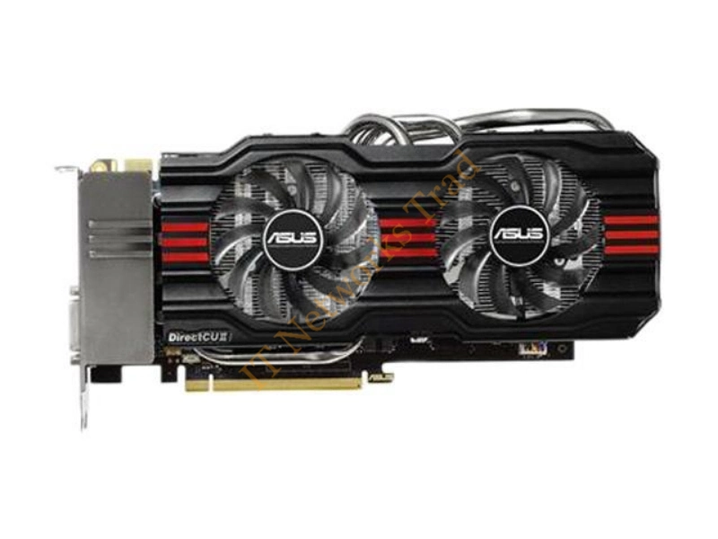 GTX670-DC2OG-2GD5 ASUS nVidia GeForce GTX 670 2GB DDR5 256-Bit PCI Express 3.0 DVI/ HDMI/ Display Port/ HDCP Support Video Graphics Card