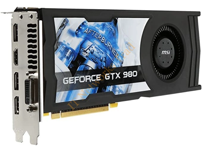 GTX9804GD5OCV1-A1 MSI GeForce GTX 980 4GB GDDR5 256-Bit PCI Express x16 3.0 DVI/ HDMI/ DisplayPort Video Graphics Card