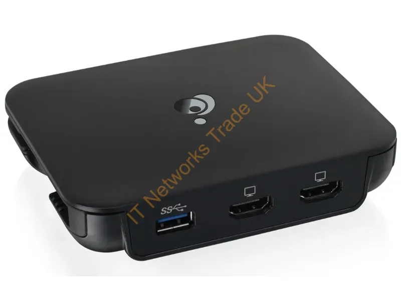GUC3CDHD - Iogear Guc3Cdhd Laptop Dock/Port Replicator Wired Usb 3.2 Gen 2 (3.1 Gen 2) Type-C Black