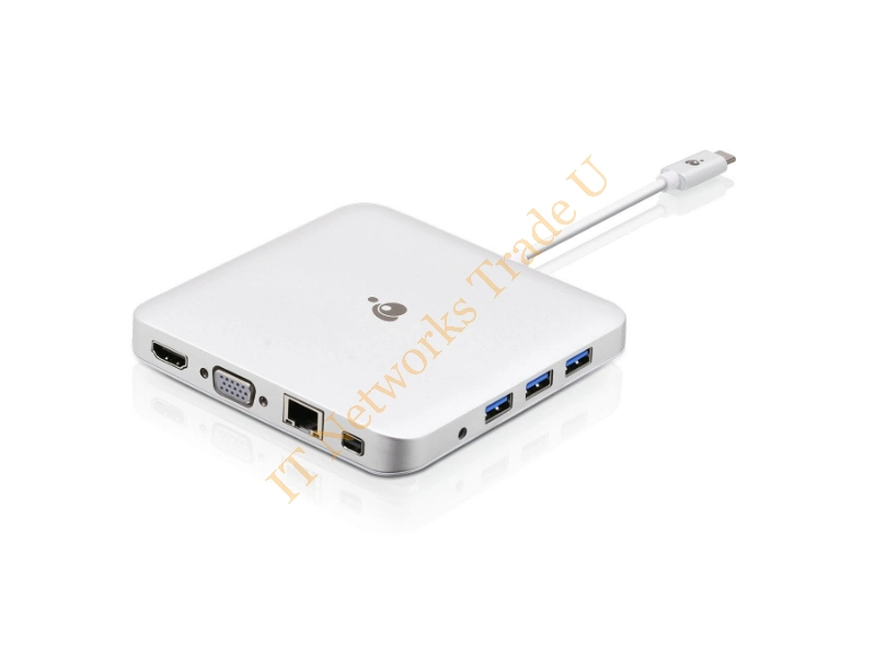 iogear GUD3C03 USB 3.1 (3.1 Gen 2) Type-C Aluminium interface hub Accessory