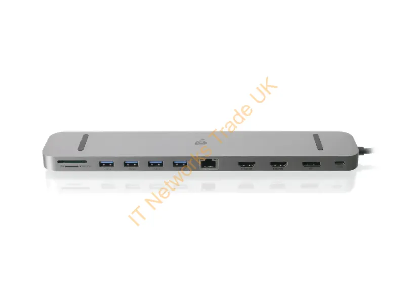GUD3C4K3 - Iogear Gud3C4K3 Laptop Dock/Port Replicator Wired Usb 3.2 Gen 1 (3.1 Gen 1) Type-C Silver