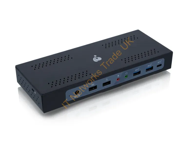 GUD3CDHTAA - Iogear Gud3Cdhtaa Notebook Dock/Port Replicator Wired Thunderbolt 4 Black
