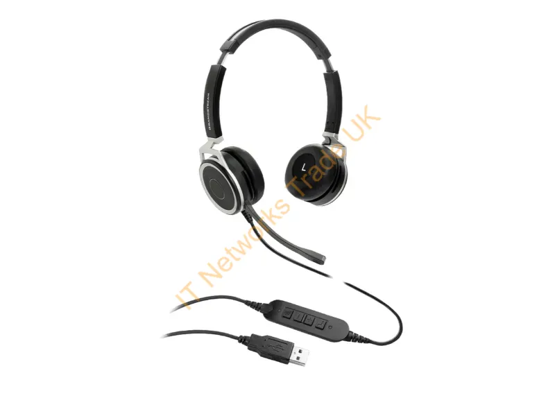 GUV3005 - Grandstream Networks Guv3005 Headphones/Headset Wired Head-Band Usb Type-A Black