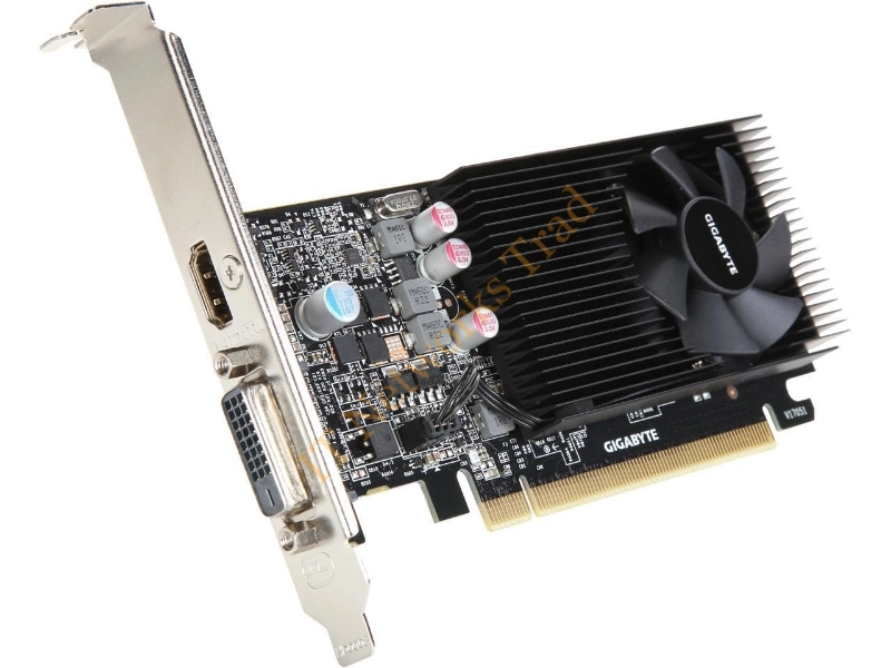 GV-N1030D5-2GL Gigabyte GeForce GT 1030 2GB GDDR5 64-Bit HMDI / DVI-D PCI Express 3.0 x4 Video Graphics Card
