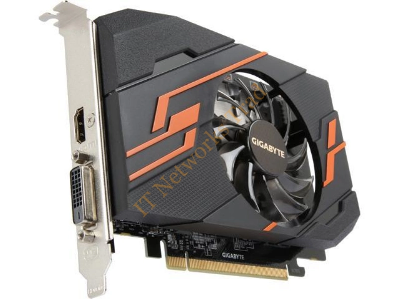 GV-N1030OC-2GI Gigabyte GeForce 2GB GDDR5 64-Bit HMDI / DVI-D Video Graphics Card