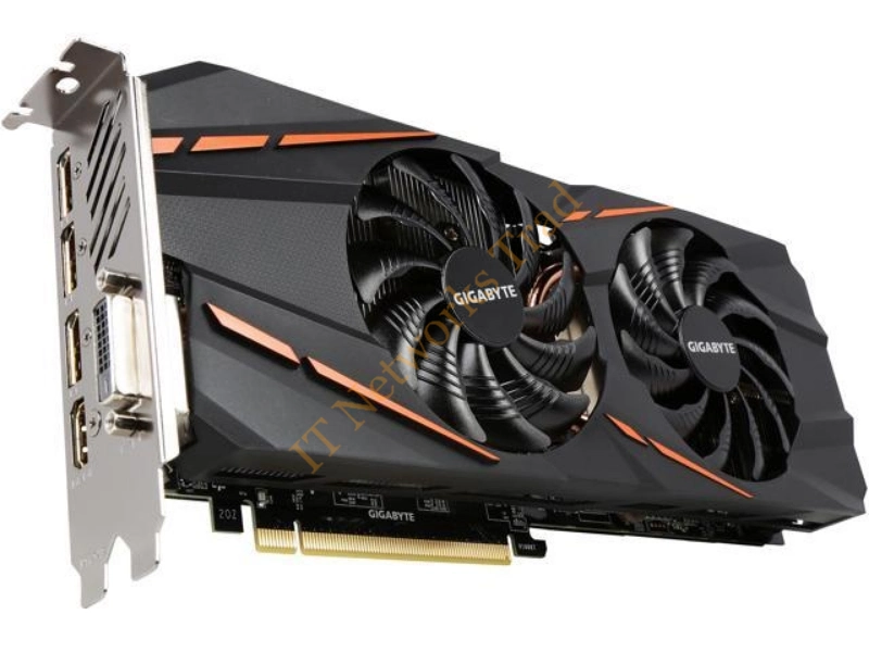 GV-N1060D5-6GD Gigabyte nVidia GeForce GTX 1060 D5 6G 6GB GDDR5 192-Bit PCI Express 3.0 Video Graphics Card