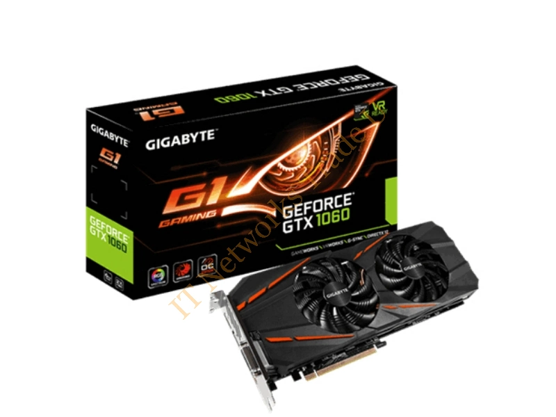 Gigabyte Nvidia GTX 1060 6GB DDR5X GeForce GTX 1060 6GB GDDR5 Graphic card