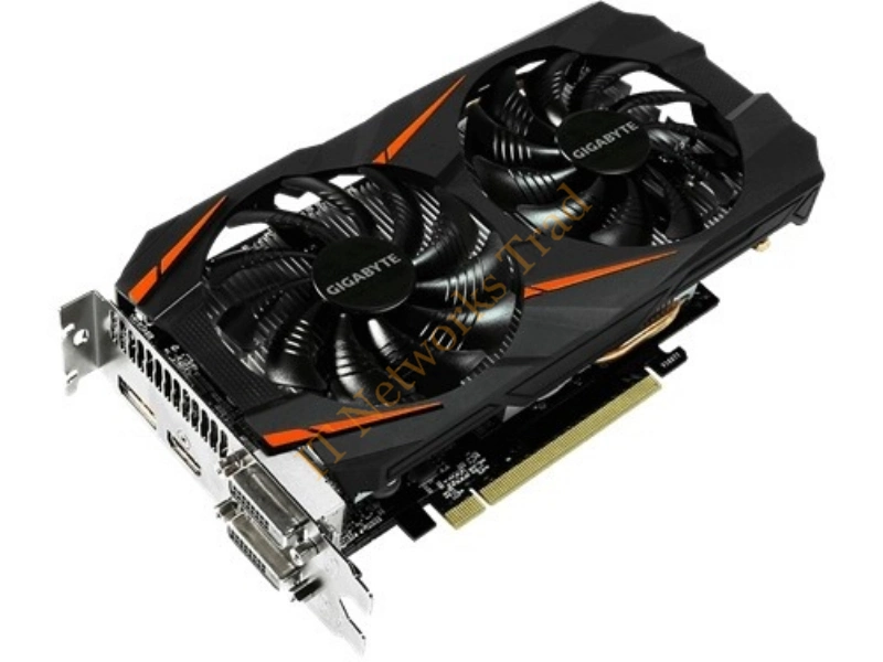 GV-N1060WF2OC-6GD-MI Gigabyte GeForce GTX 1060 6GB GDDR5 192-Bit HMDI / 3x DisplayPort / Dual-Link DVI-D PCI Express 3.0 x16 Video Graphics Card