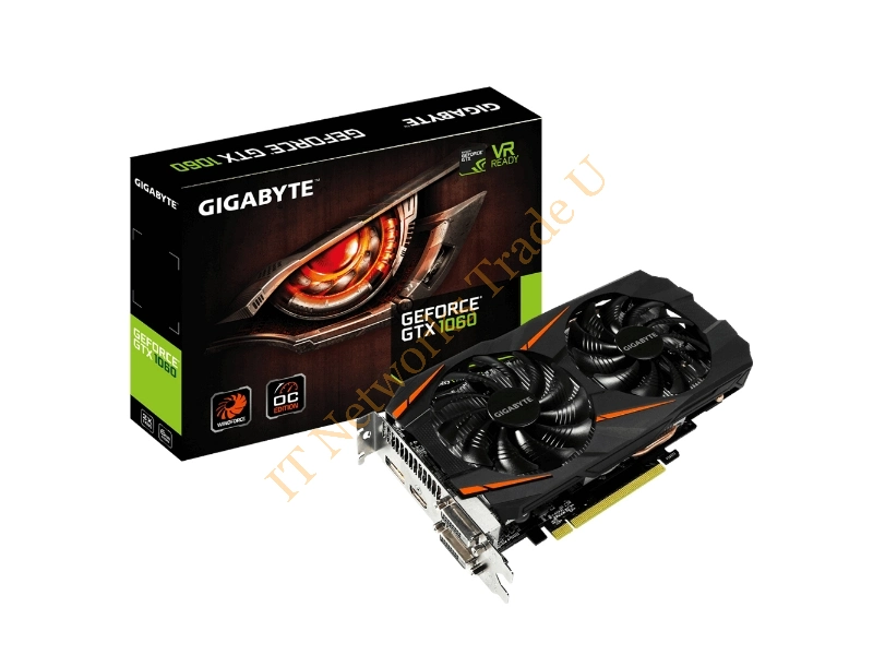 Gigabyte GeForce GTX 1060 Windforce OC 6G GeForce GTX 1060 6GB GDDR5 Graphic card