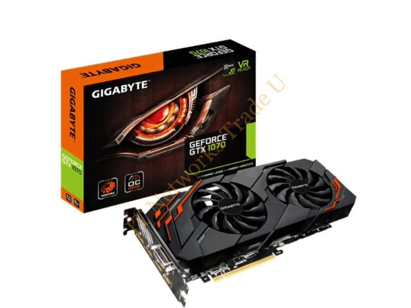 Gigabyte GV-N1070WF2OC-8GD (REV. 2) GeForce GTX 1070 8GB GDDR5 graphics card