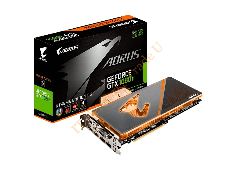 Gigabyte GV-N108TAORUSX WB-11GD GeForce GTX 1080 Ti 11GB GDDR5X graphics card