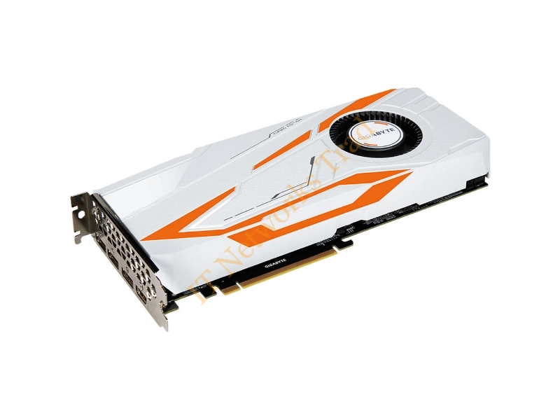GV-N108TTURBO-11GD Gigabyte GeForce GTX 1080 Ti 11GB GDDR5X 352-Bit HMDI / 3x DisplayPort / DVI-D PCI Express 3.0 x16 Video Graphics Card