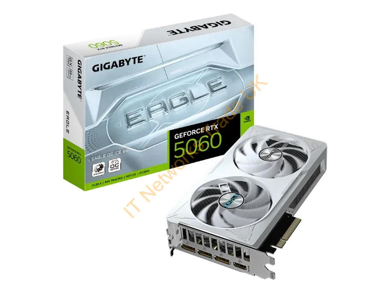 GV-N5060EAGLEOCICE-8GD - Gigabyte Geforce Rtx 5060 Eagle Oc Ice 8G Nvidia 8 Gb Gddr7