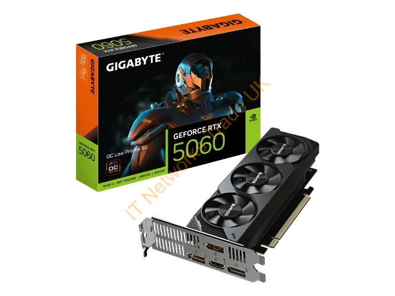 GV-N5060OC-8GL - Gigabyte Geforce Rtx 5060 Oc Low Profile 8G Nvidia 8 Gb Gddr7