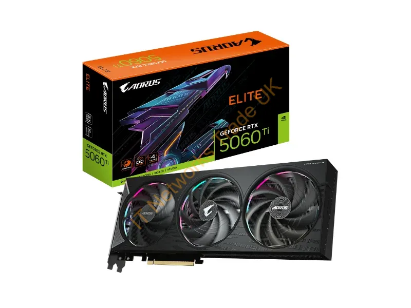 GV-N506TAORUSE-16GD - VGA Gigabyte GeForce RTX 5060 TI 16GB Aorus Elite
