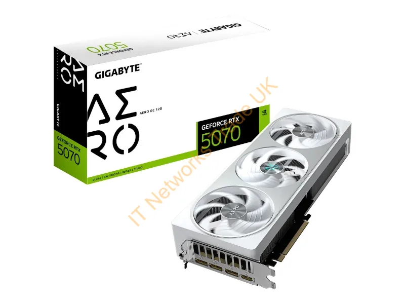 GV-N5070AEROOC-12GD - Gigabyte Geforce Rtx 5070 Aero Oc 12G Nvidia 12 Gb Gddr7