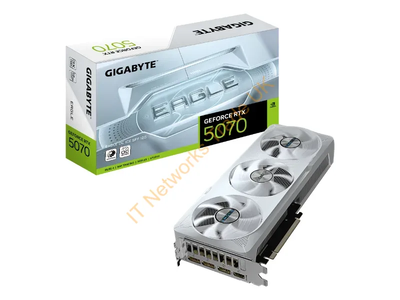 GV-N5070EAGLEOCICE-12GD - Gigabyte Geforce Rtx 5070 Eagle Oc Ice Sff 12G Nvidia 12 Gb Gddr7