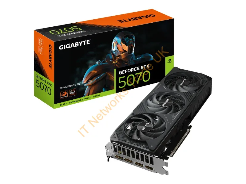 GV-N5070WF3OC-12GD - Gigabyte Geforce Rtx 5070 Windforce Oc Sff 12G Nvidia 12 Gb Gddr7