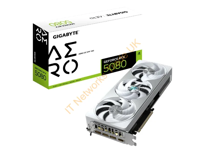 GV-N5080AEROOC-16GD - Gigabyte Geforce Rtx 5080 Aero Oc Sff 16G Nvidia 16 Gb Gddr7