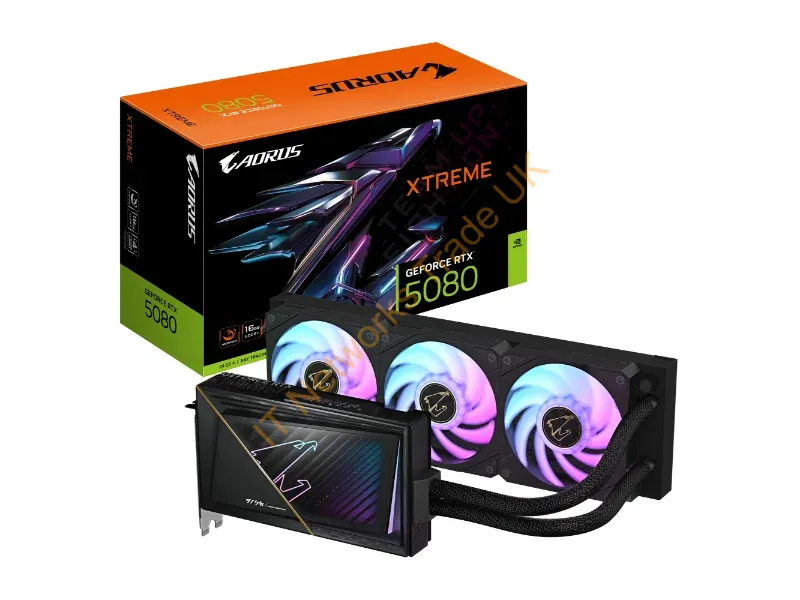GV-N5080AORUSXW-16GD - VGA Gigabyte GeForce RTX 5080 16GB AORUS XTREME WATERFORCE