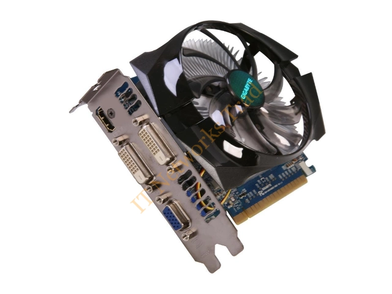 GV-N640OC-2GI Gigabyte GeForce GT 640 2GB DDR3 128-Bit 2 x Dual-link DVI-D / D-Sub / HDMI PCI Express 3.0 Video Graphics Card