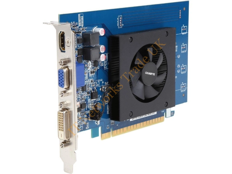 GV-N710D5-1GI Gigabyte GeForce GT 710 1GB DDR5 64-Bit HMDI / Dual-Link DVI-D PCI Express 2.0 x8 Video Graphics Card