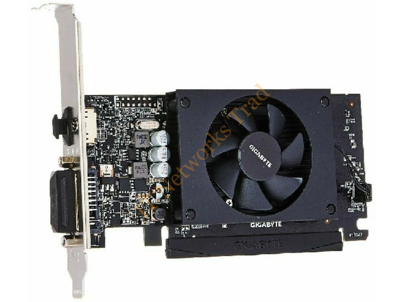GV-N710D5-2GL Gigabyte GeForce GT 710 2GB DDR5 64-Bit HMDI / Low Profile Dual-Link DVI-I PCI Express 2.0 x8 Video Graphics Card
