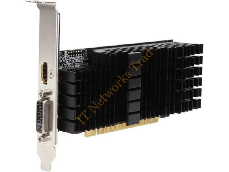 GV-N710D5SL-2GL Gigabyte GeForce GT 710 2GB GDDR5 64-Bit HMDI / Dual-Link DVI-D PCI Express 2.0 Video Graphics Card