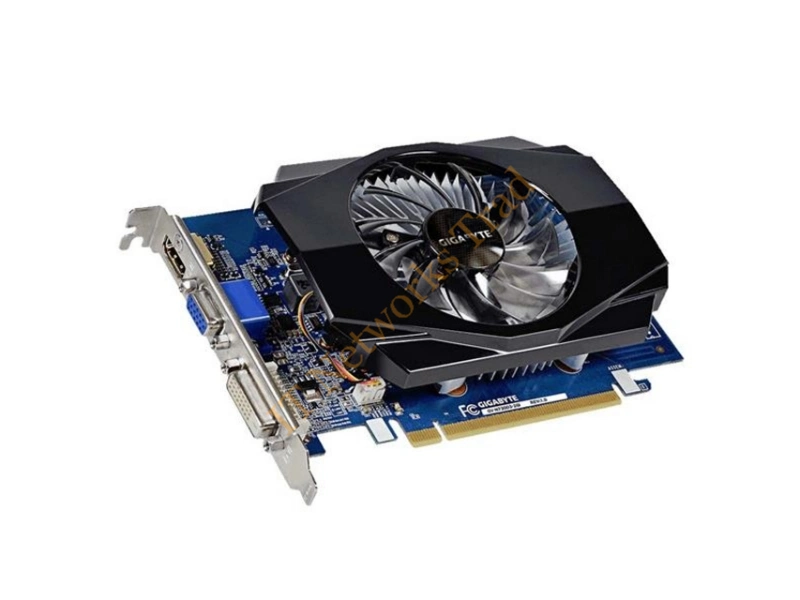 GV-N730D3-1GI Gigabyte GeForce GT 730 1GB DDR3 64-Bit Dual-link DVI-D / D-Sub / HDMI PCI Express 2.0 Video Graphics Card