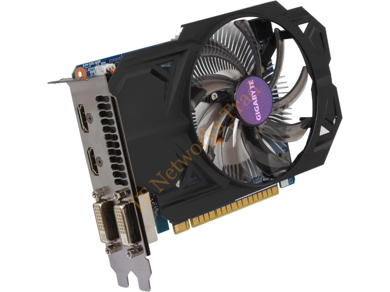 GV-N750OC-1GI Gigabyte GeForce GTX 750 1GB GDDR5 128-Bit Dual-link DVI / DVI-D / 2 x HDMI PCI Express 3.0 Video Graphics Card