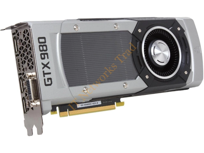 GV-N980D5-4GD-B Gigabyte GeForce GTX 980 4GB GDDR5 PCI Express 3.0 x16 Video Graphics Card