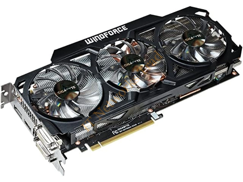 GV-N980OC-4GD Gigabyte GeForce GTX 980 4GB GDDR5 256-BitPCI-Express3.0 HMDI / Dual-Link DVI-I Video Graphic Card