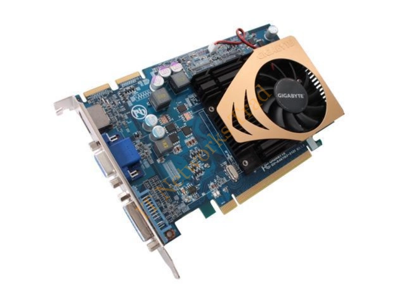 GV-R467D3-512I Gigabyte Radeon HD 4670 512MB GDDR3 128-Bit PCI Express 2.0 16 Video Graphics Card