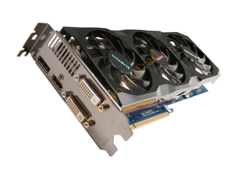 GV-R6950C-1GD Gigabyte Radeon HD 6950 1GB GDDR5 256-Bit HDMI / DVI-I / DVI-D / DisplayPort PCI Express 2.1 Video Graphics Card