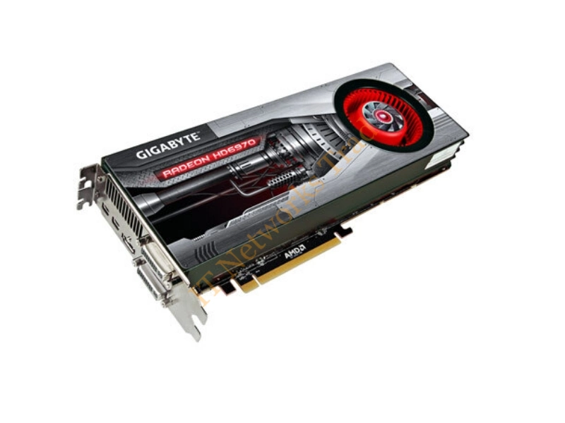 GV-R697D5-2GD-B Gigabyte Radeon HD 6970 2GB GDDR5 256-Bit HDMI / 2x Mini DisplayPort / DVI-I / DVI-D PCI Express 2.1 Video Graphics Card