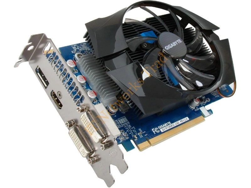 GV-R726XOC-2GD Gigabyte Radeon R7 260X 2GB GDDR5 128-Bit HDMI / DisplayPort / Dual-Link DVI-I / Dual-Link DVI-D PCI Express 3.0 Video Graphics Card
