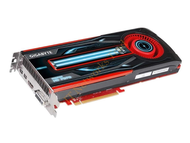 GV-R797D5-3GD-B Gigabyte Radeon HD 7970 3GB GDDR5 PCI Express 3.0 x16 Video Graphics Card