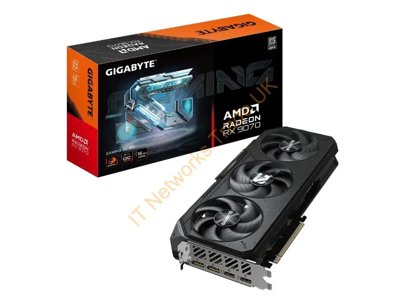 GV-R9070GAMINGOC-16GD - Gigabyte Radeon Rx 9070 Gaming Oc 16G Amd 16 Gb Gddr6