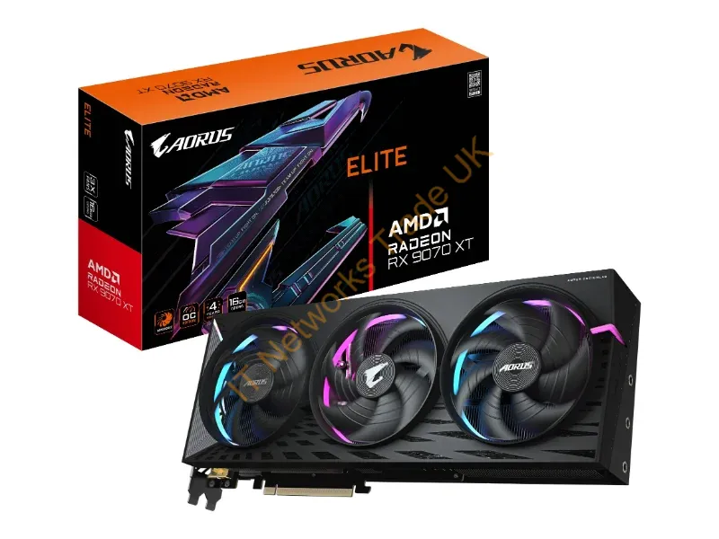 GV-R9070XTAORUSE-16GD - VGA Gigabyte Radeon RX 9070 XT ELITE 16GB AORUS