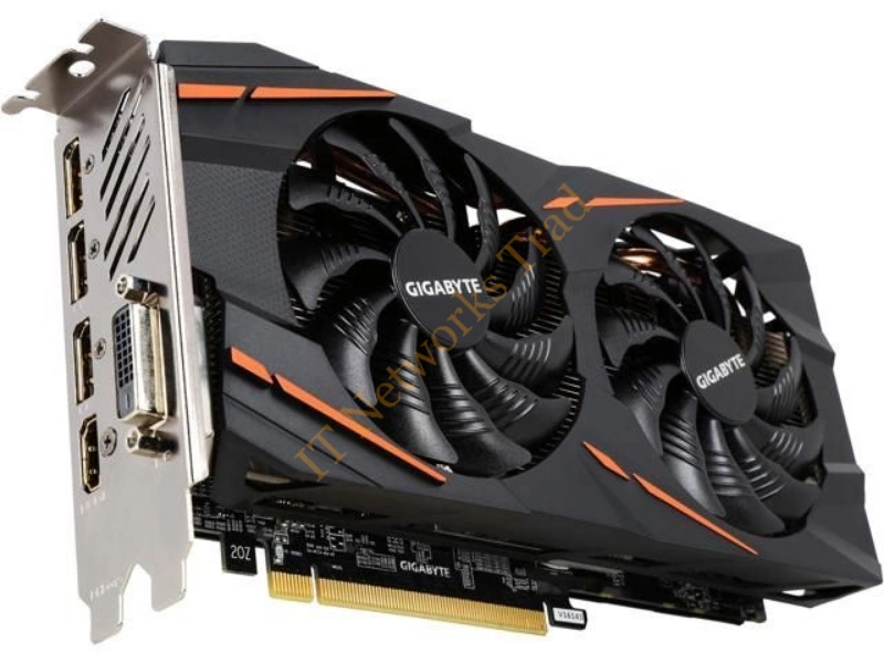 GV-RX480WF2-4GD Gigabyte Radeon RX 480 4GB GDDR5 PCI Express 3.0 x16 Video Graphics Card