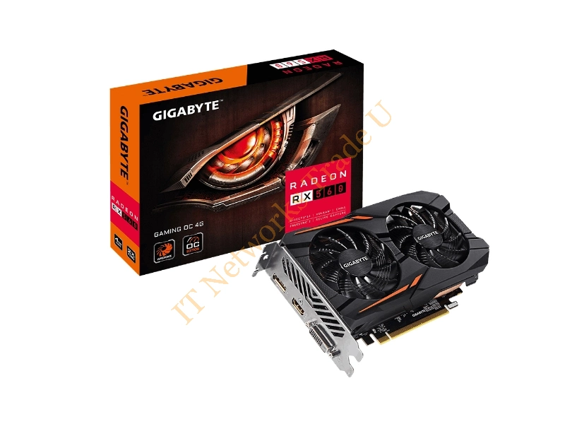 Gigabyte Radeon RX 560 Gaming OC 4G Radeon RX 560 4GB GDDR5 Graphic card
