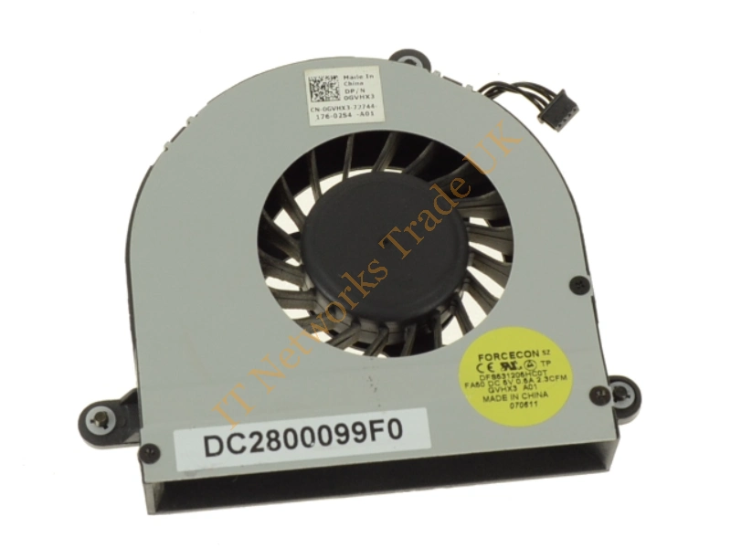 GVHX3 Dell Laptop Fan for Alienware M17X R3 Cooling Fan