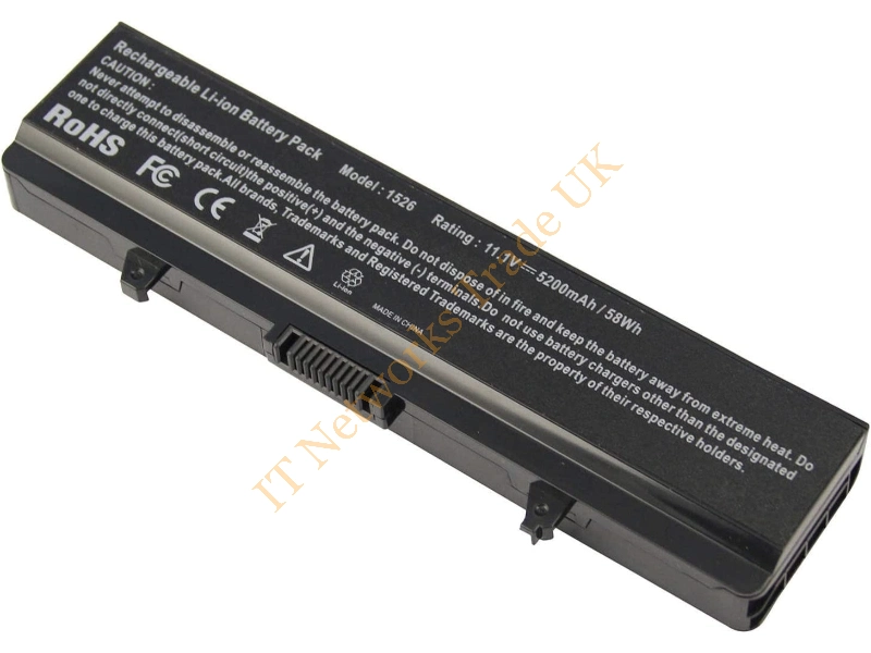 GW240 Dell 4-Cell 28WHr Li-Ion Battery for Inspiron 1525 1526 Laptop Battery