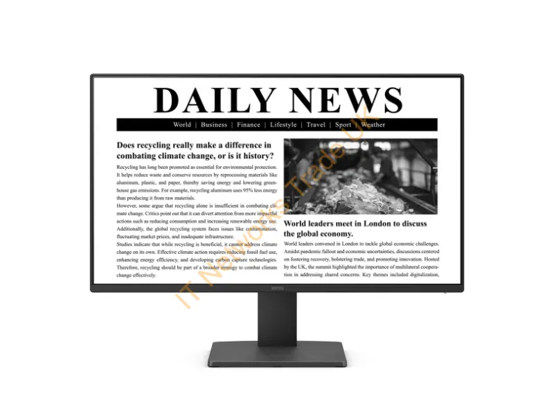GW2491 - Benq Gw2491 Computer Monitor 23.8" 1920 X 1080 Pixels Full Hd Led Black