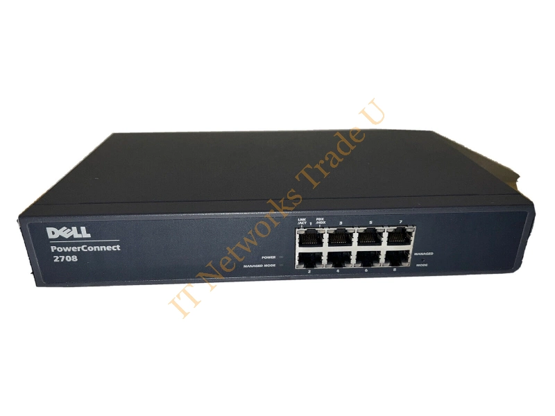 GWF11 Dell Aruba Networks PowerConnect W-620 8-Ports 10/100Base-T RJ-45 Network Switch