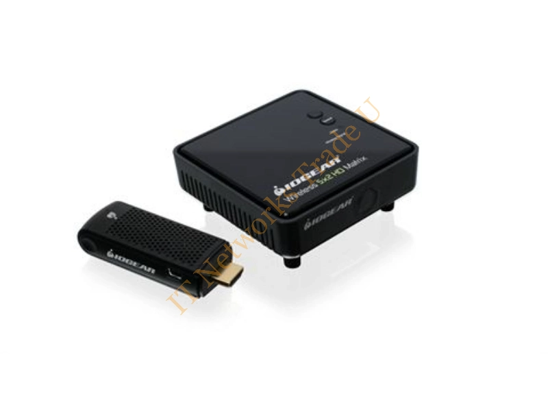 iogear GWHD11 AV transmitter & receiver Black AV extender