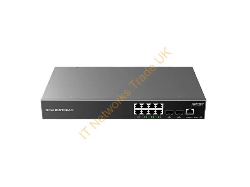 GWN7801P - Grandstream Networks Gwn7801P Network Switch Managed L2+ Gigabit Ethernet (10/100/1000) Black