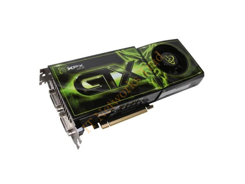 GX-260N-ADBF XFX GeForce GTX 260 Black Edition Core 216 896MB 448-Bit GDDR3 PCI Express 2.0 x16 HDCP Ready SLI Supported Video Graphics Card